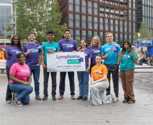 Lymphoma Action group picture